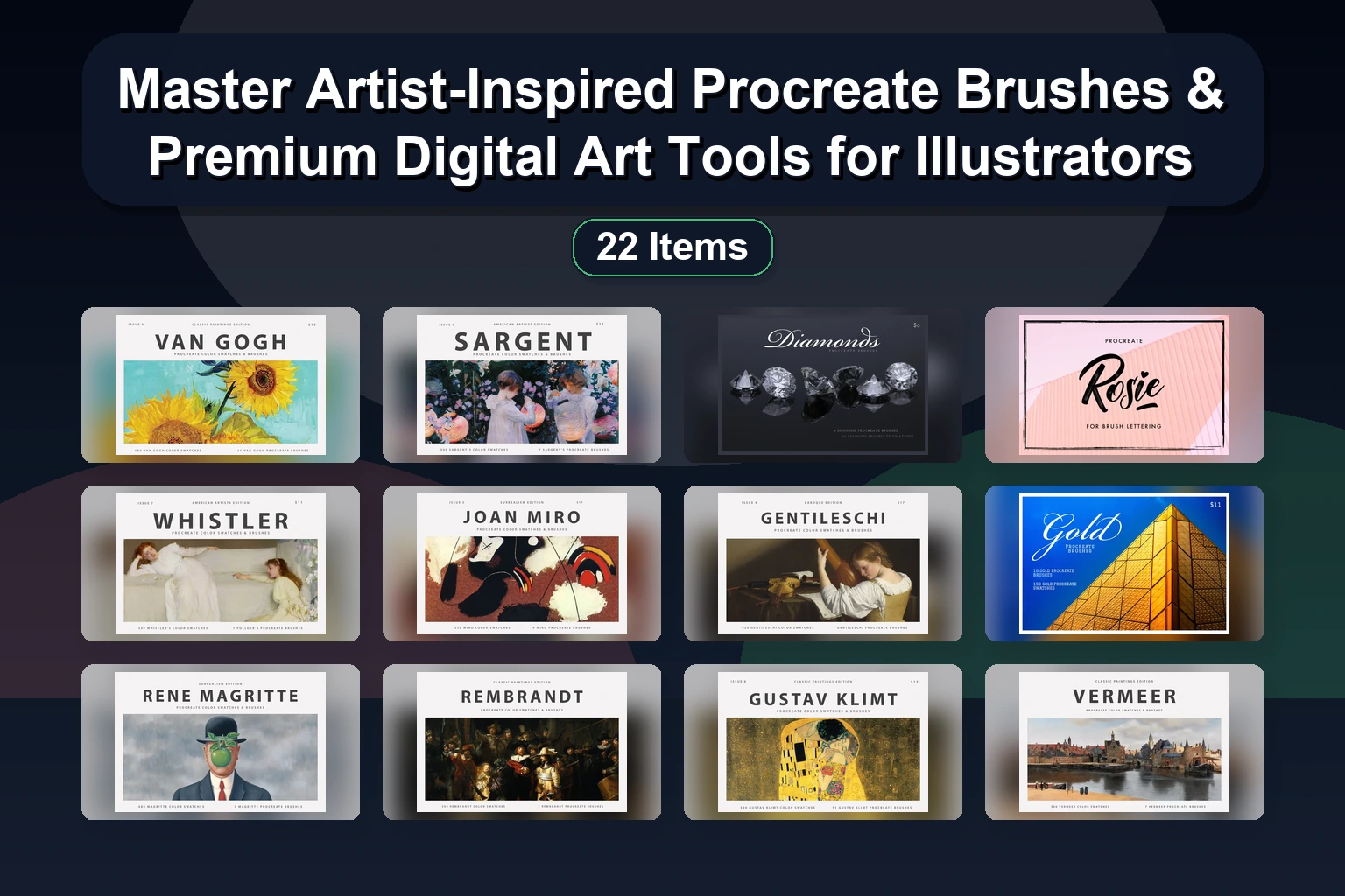 25 Best Procreate & Illustrator Brush Packs for Digital Art: Chalk, Ink, Watercolor & Seasonal Sets