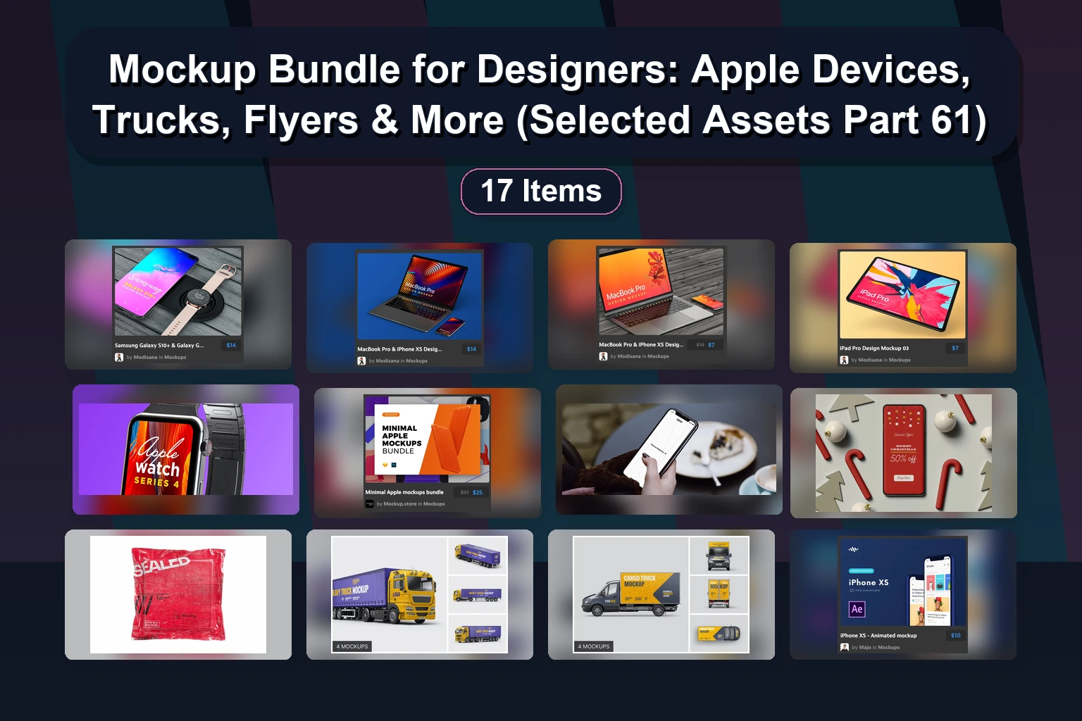 25 Premium Mockup PSD Assets for Branding, Packaging & Digital Design