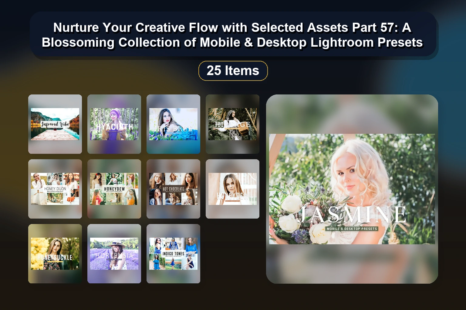 15 Floral & Nature-Inspired Lightroom Presets for Mobile & Desktop