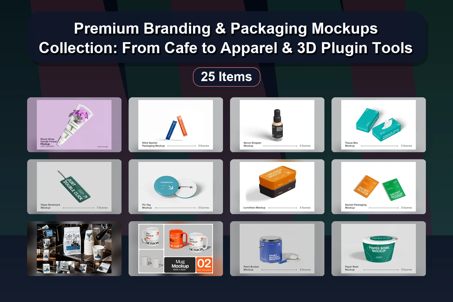 Premium Branding & Packaging Mockups Collection: From Cafe to Apparel & 3D Plugin Tools 1 Premium Branding & Packaging Mockups Collection: From Cafe to Apparel & 3D Plugin Tools Premium Branding Packaging Mockups Collection From Cafe to collage 2a8af815 1781869249