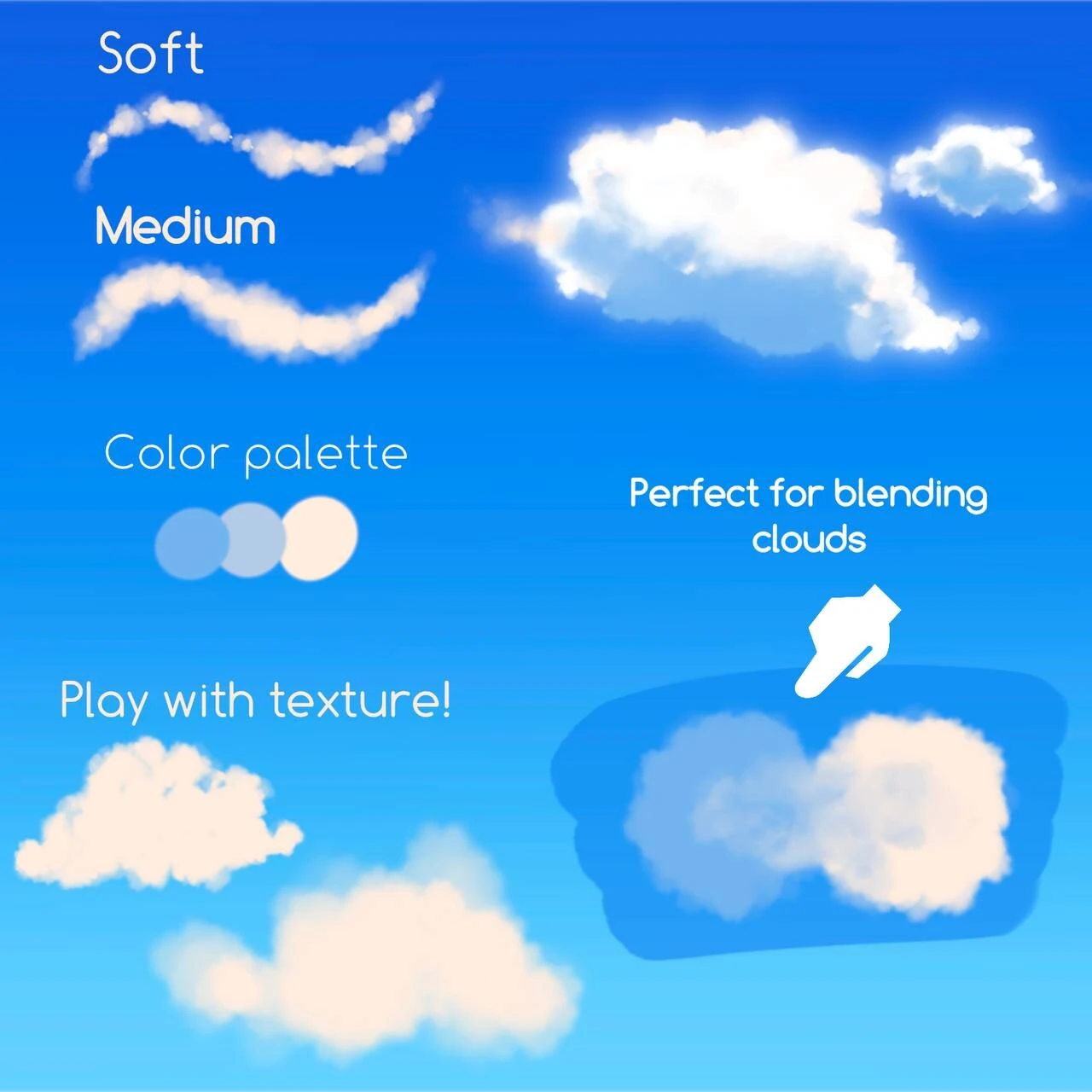 Procreate Clouds brush pack for anime & manga | Brushes for iPad, Clouds brushes, Stars brushes, Constellation brushes 10 Procreate Clouds brush pack for anime & manga | Brushes for iPad, Clouds brushes, Stars brushes, Constellation brushes - Image 10