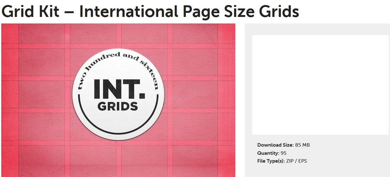 Grid Kit – International Page Size Grids 3 Grid Kit – International Page Size Grids - Image 3