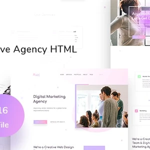 Rupj - Creative Agency HTML Template 5 Rupj - Creative Agency HTML Template - Image 5