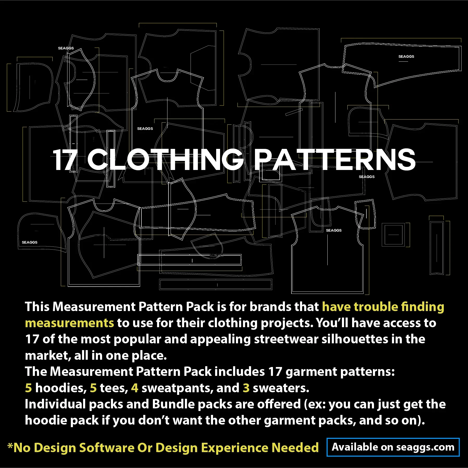 SEAGGS PATTERN PACK COMPLETE BUNDLE 7 SEAGGS PATTERN PACK COMPLETE BUNDLE - Image 7