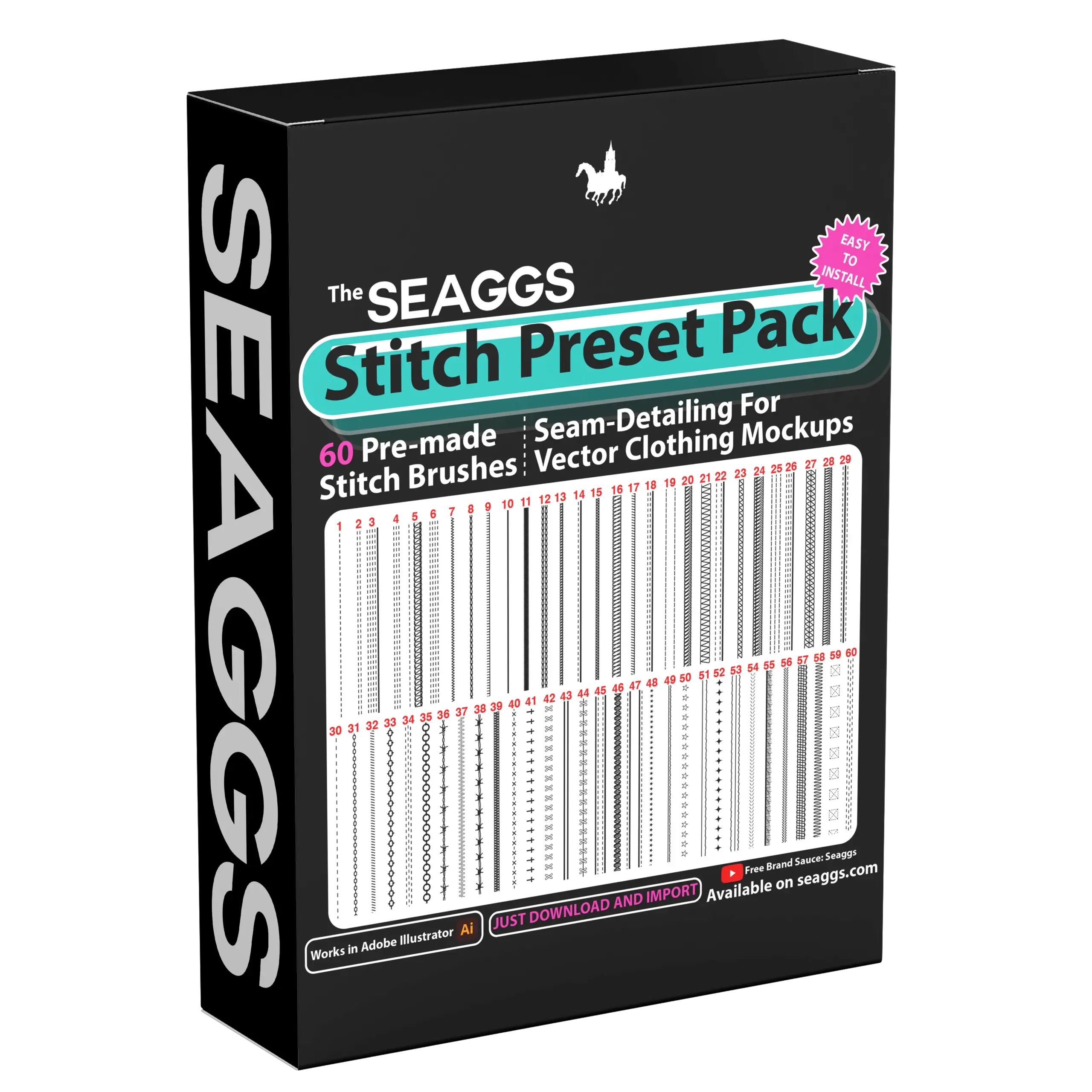SEAGGS VECTOR STITCH PRESETS 5 SEAGGS VECTOR STITCH PRESETS - Image 5