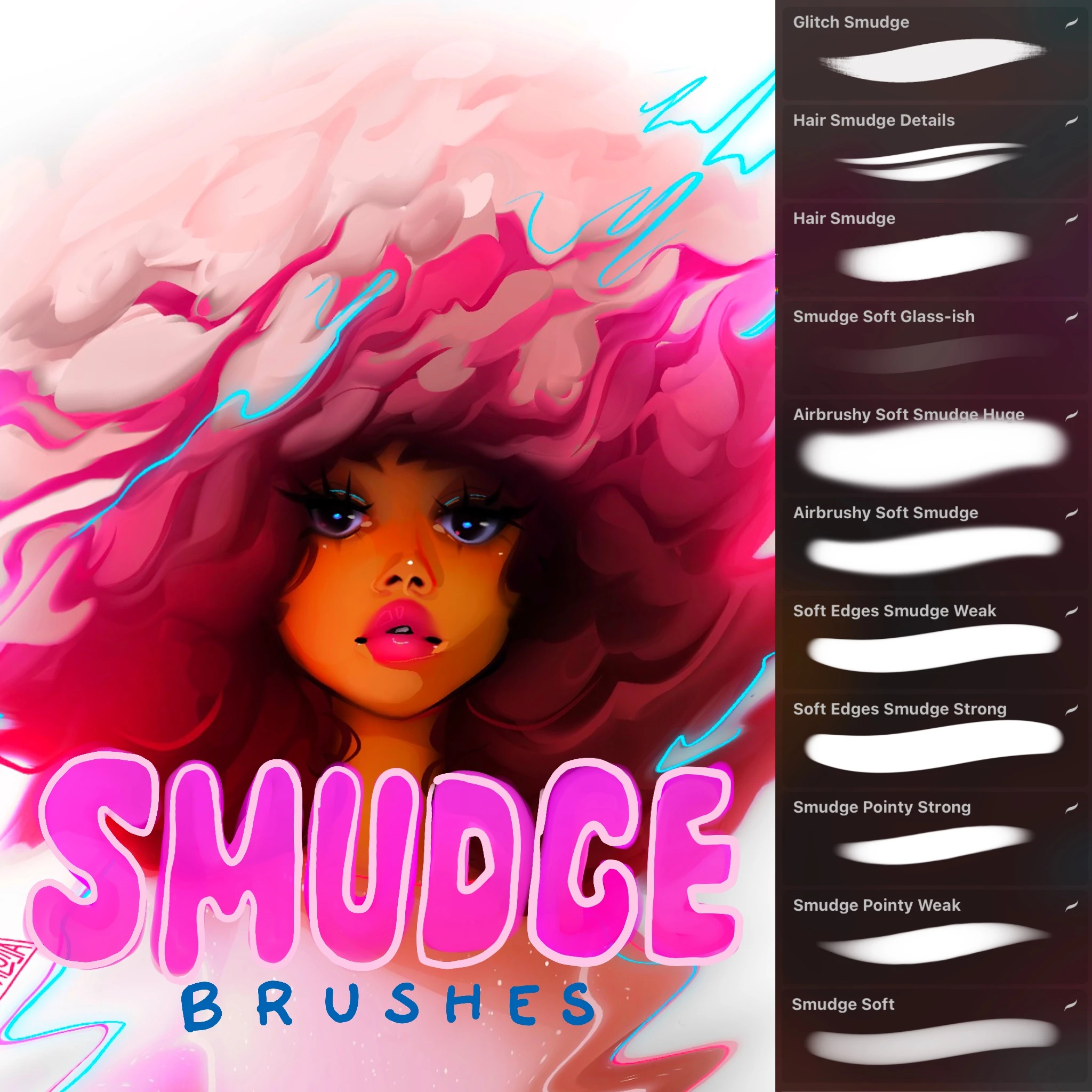 ☁️Smudge Brush Set☁️ - Alicja Prints 8 ☁️Smudge Brush Set☁️ - Alicja Prints - Image 8