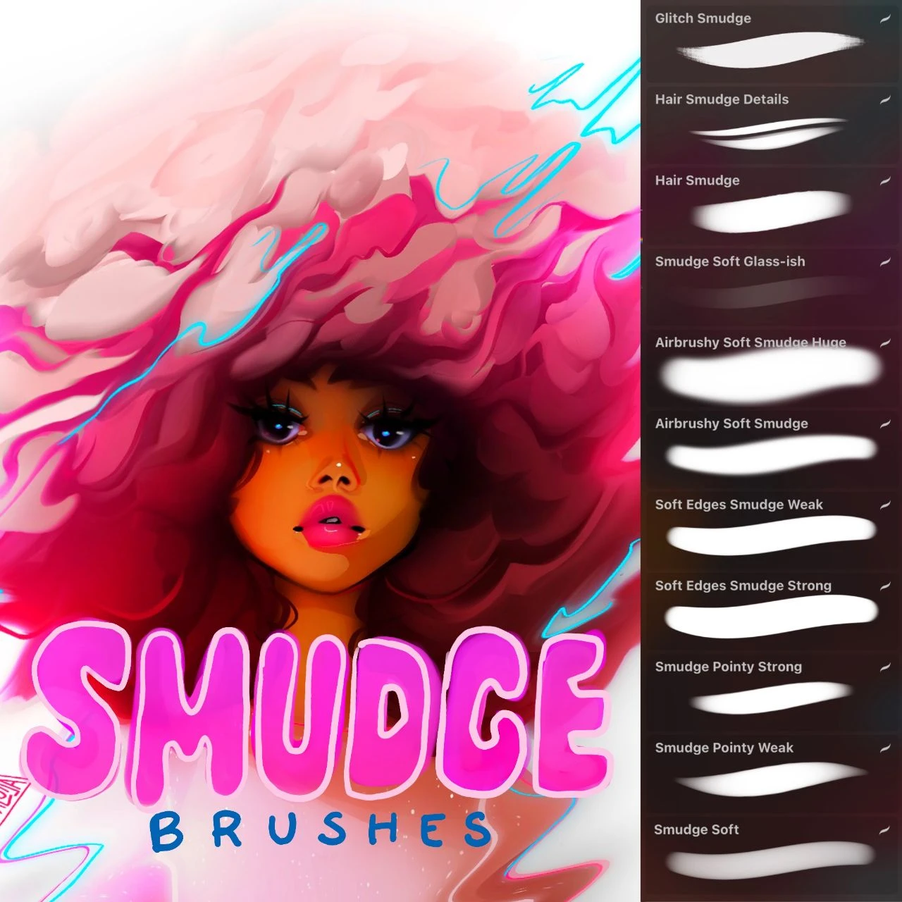 ☁️Smudge Brush Set☁️ - Alicja Prints 3 ☁️Smudge Brush Set☁️ - Alicja Prints - Image 3