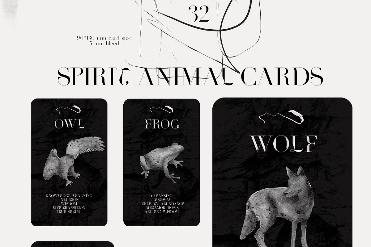 Spirit animals. Oracle cards 11 Spirit animals. Oracle cards - Image 11