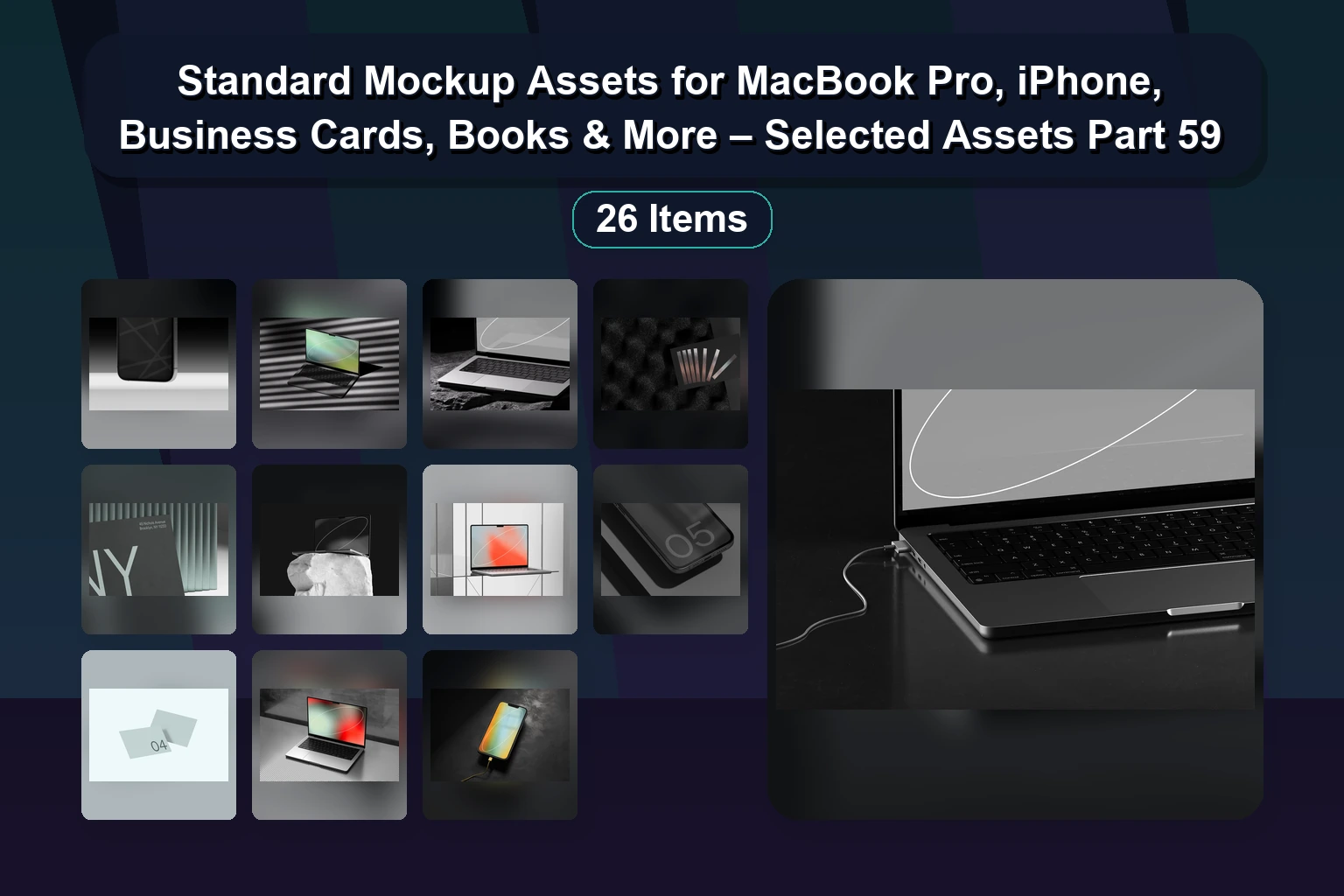 25 Realistic Mockups Bundle for Branding, Apparel & Signage Design