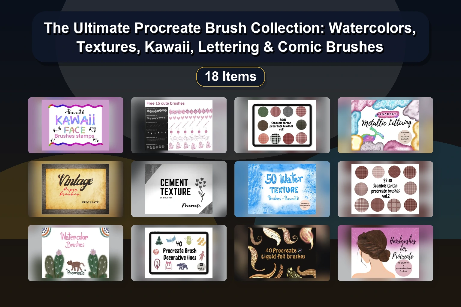 20 Best Procreate Brushes for Digital Art: Comics, Lettering & Classic Paint Styles