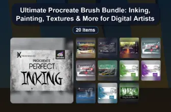 Ultimate Procreate Brush Bundle: Inking, Painting, Textures & More for Digital Artists