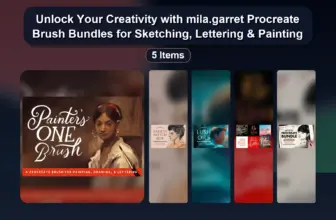 Unlock Your Creativity with mila.garret Procreate Brush Bundles for Sketching, Lettering & Painting
