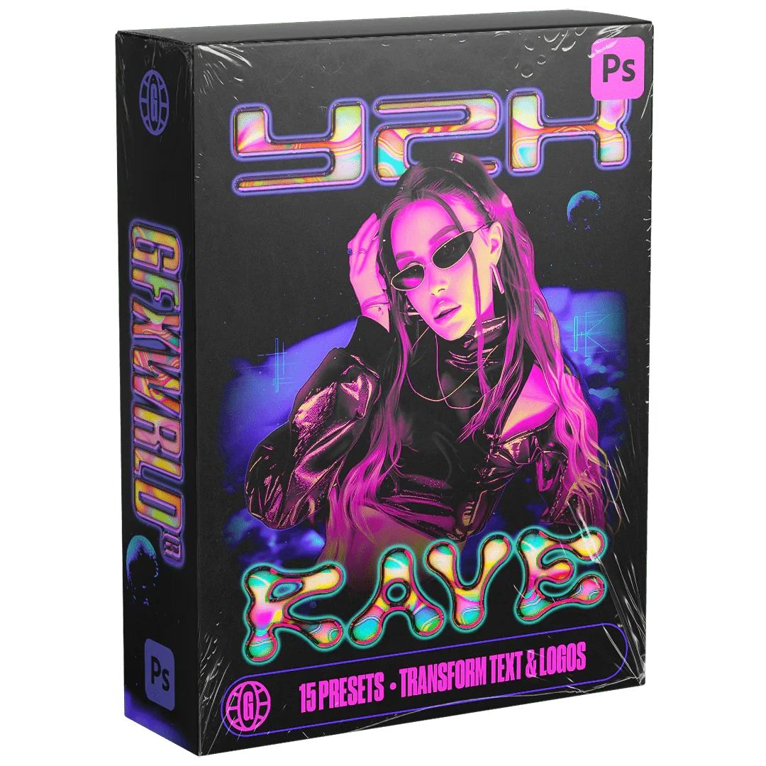 Y2K Rave Text Styles Pack (Vol. 1) 12 Y2K Rave Text Styles Pack (Vol. 1) - Image 12