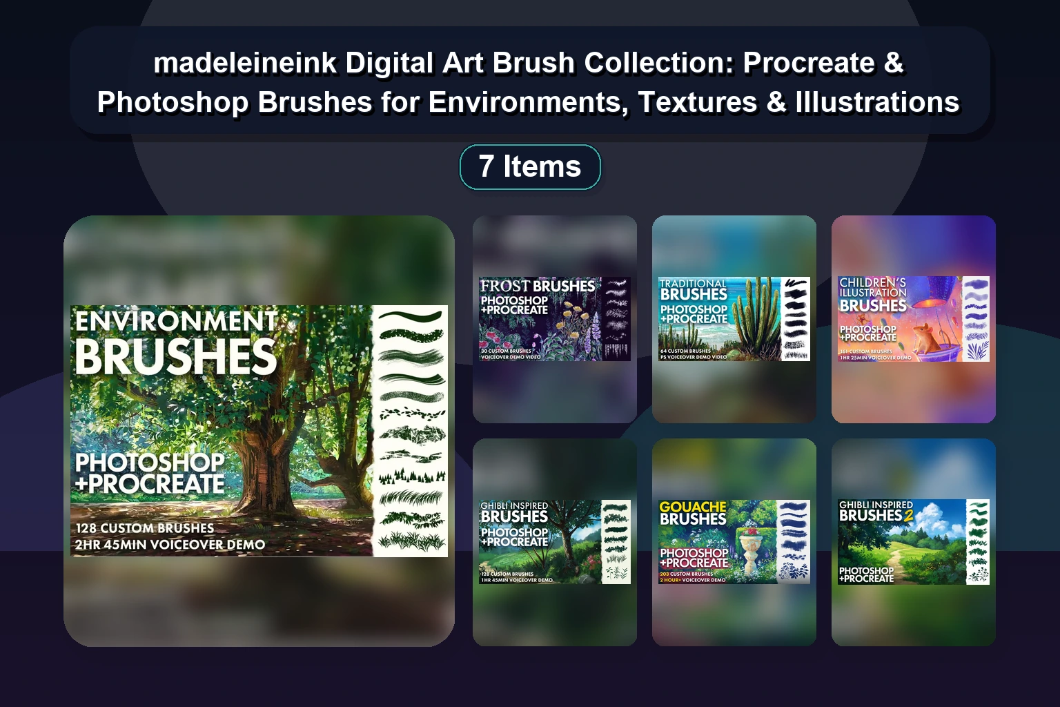 Unique Pastel & Bright Procreate Color Palettes & Brushes by magnolia-blooms