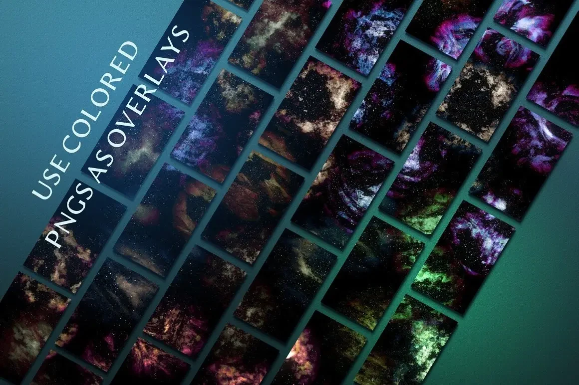 Nebula And Star Clusters (Brushes, Overlays, PNG) 13 Nebula And Star Clusters (Brushes, Overlays, PNG) - Image 13
