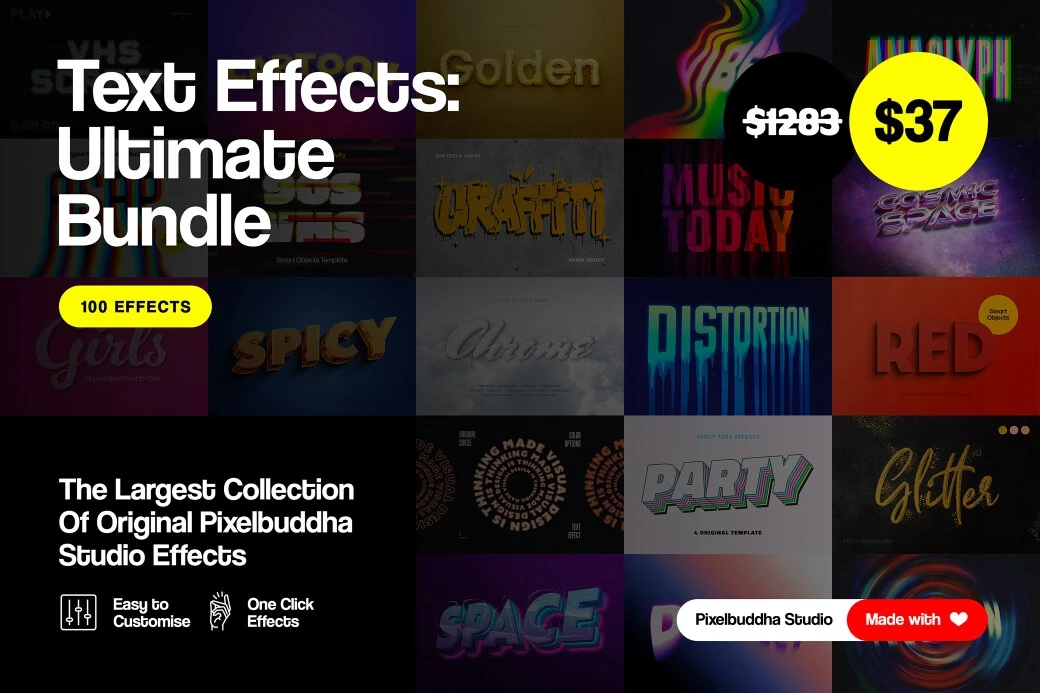 Ultimate Photoshop Text Effects Bundle 3 Ultimate Photoshop Text Effects Bundle - Image 3