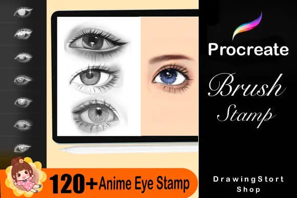 500 Anime Stamps Procreate Brush Set 6 500 anime stamps procreate brush set 7