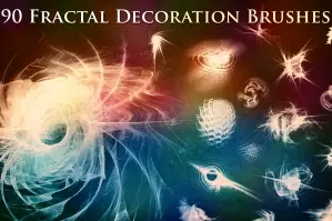 Realistic Watercolor Brushes – PS 5 90 fractaldecorationbrushes 299x199 1