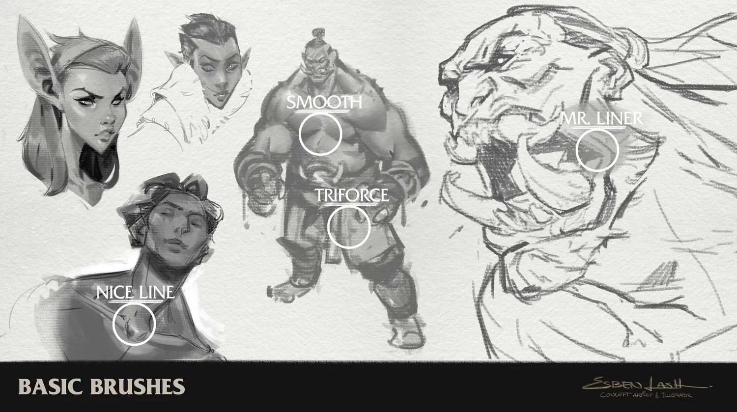 BASIC 5 basic brushes 03