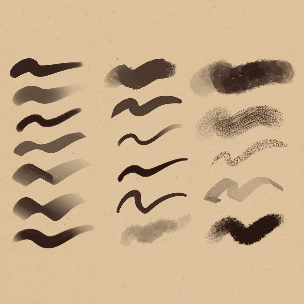 Bluesssatan brush set for Procreate app 4 Bluesssatan brush set for Procreate app - Image 4