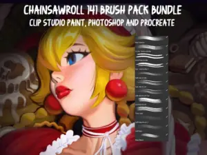 chainsawroll all 141 brushes bundle 2