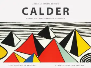 calders procreate brushes 7
