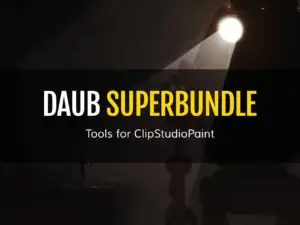 daub super bundle for clip studio paint update