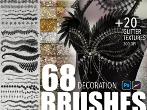 decoration brushes 9