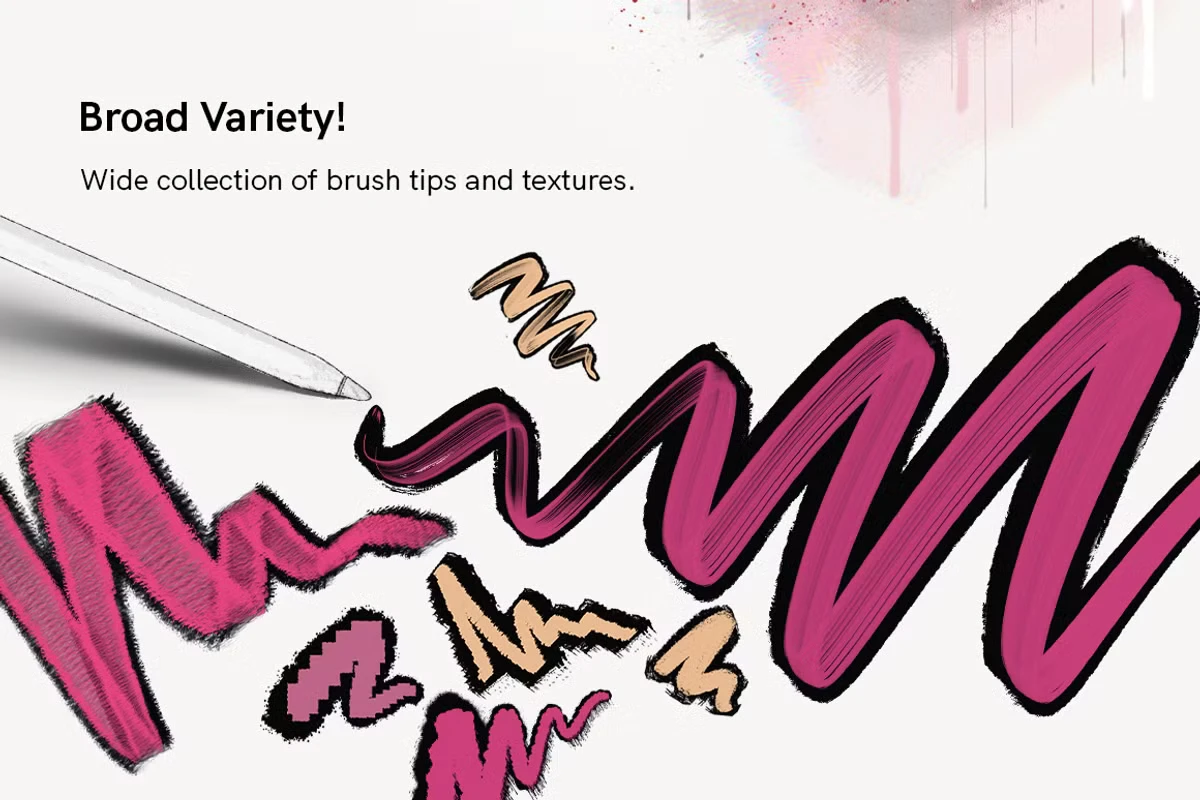Dirty Outlines - Procreate Brushes 7 Dirty Outlines - Procreate Brushes - Image 7