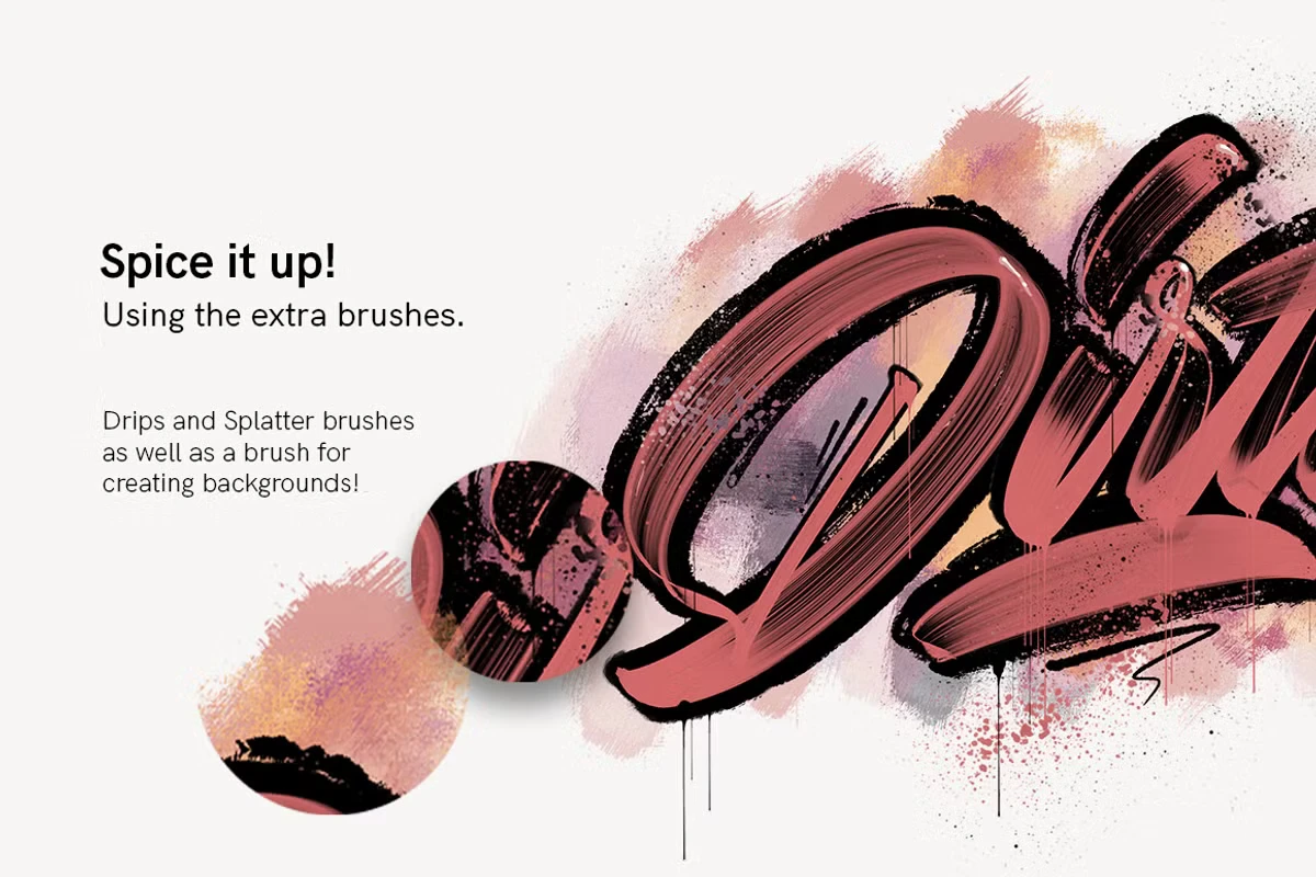 Dirty Outlines - Procreate Brushes 8 Dirty Outlines - Procreate Brushes - Image 8