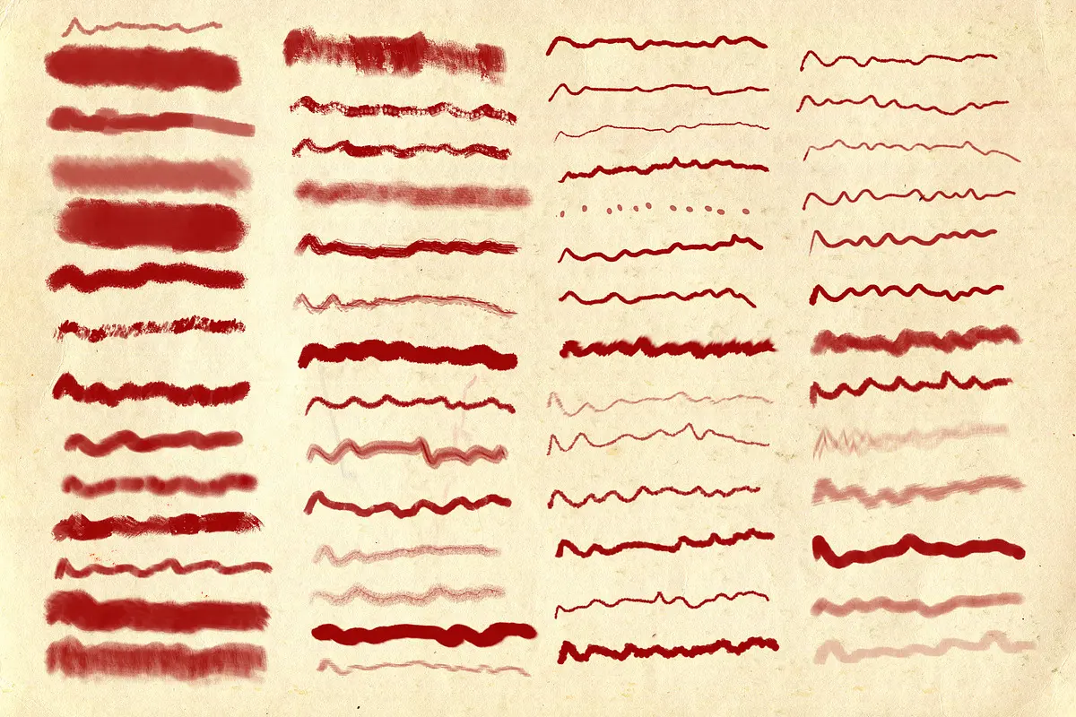 68 Dry Markers Photoshop Brushes 5 dry markers for adobe photoshop 1