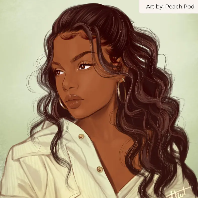 Procreate Straight Hair Brushes Anime 9 hair by vegalia 1 4