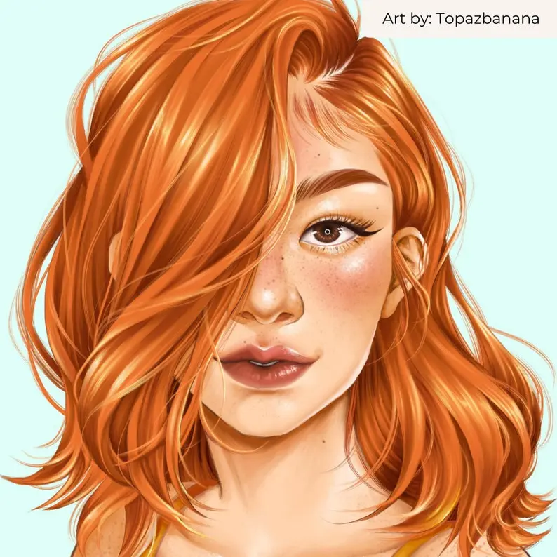 Procreate Straight Hair Brushes Anime 8 hair by vegalia 1 5