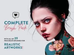 laura h. rubin – complete procreate brush pack