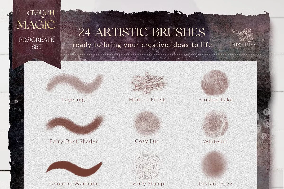 Magic Procreate Brush Set & Extras 3 Magic Procreate Brush Set & Extras - Image 3