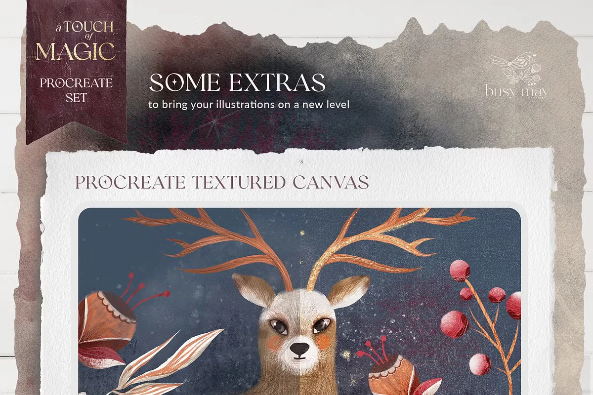 Magic Procreate Brush Set & Extras 5 Magic Procreate Brush Set & Extras - Image 5