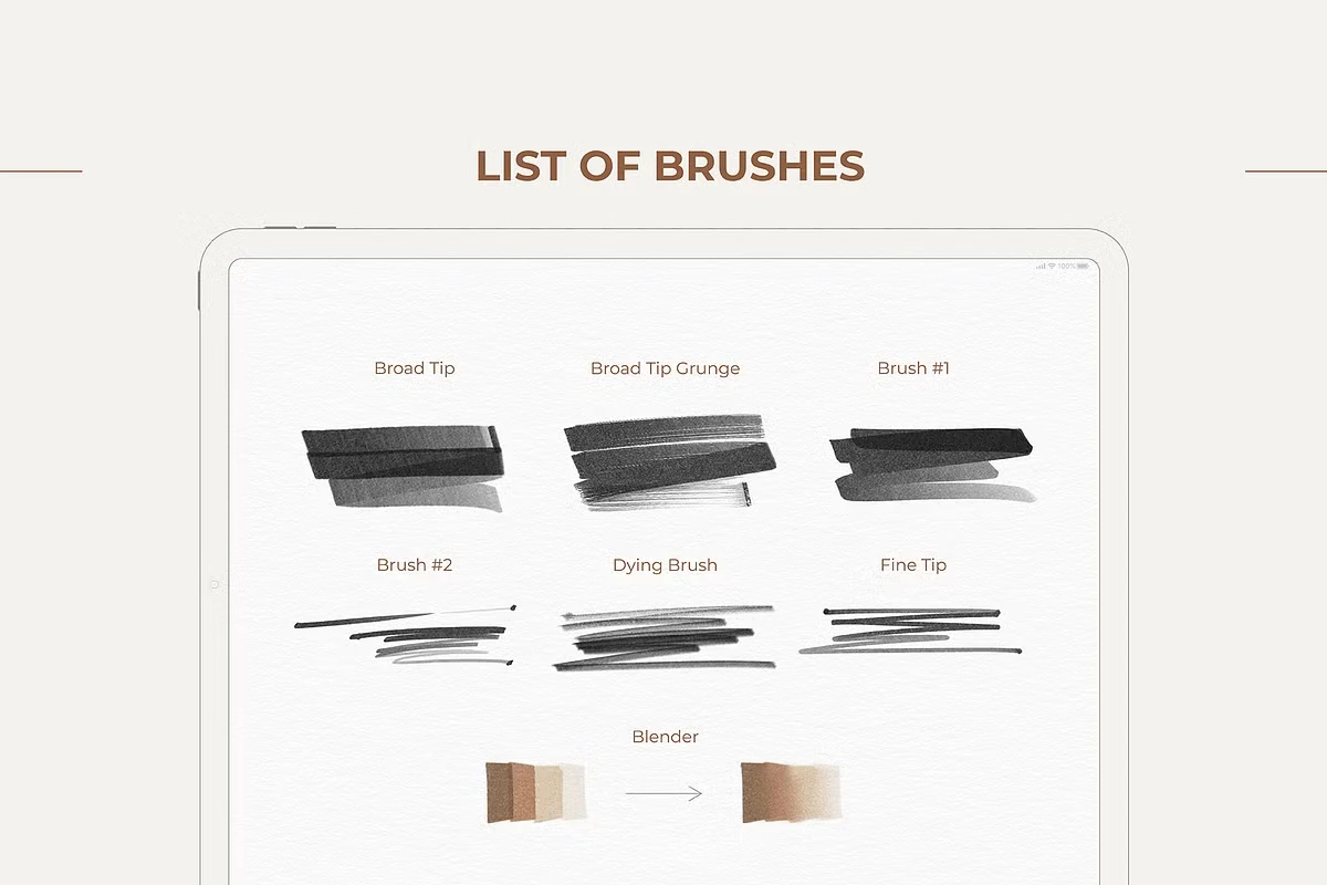 Marker Studio | Procreate Brushes 4 Marker Studio | Procreate Brushes - Image 4