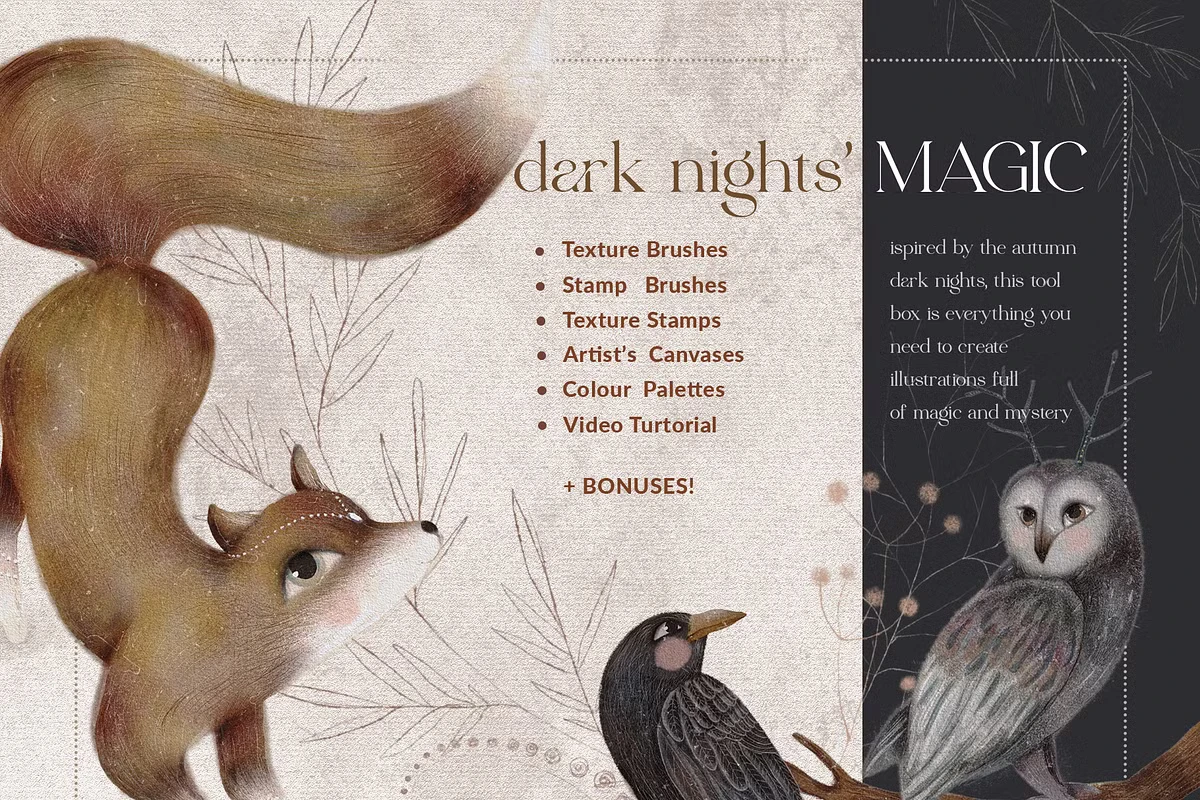 Mystic Procreate Brush Toolbox 4 Mystic Procreate Brush Toolbox - Image 4