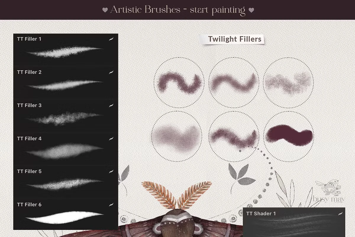 Mystic Procreate Brush Toolbox 7 Mystic Procreate Brush Toolbox - Image 7