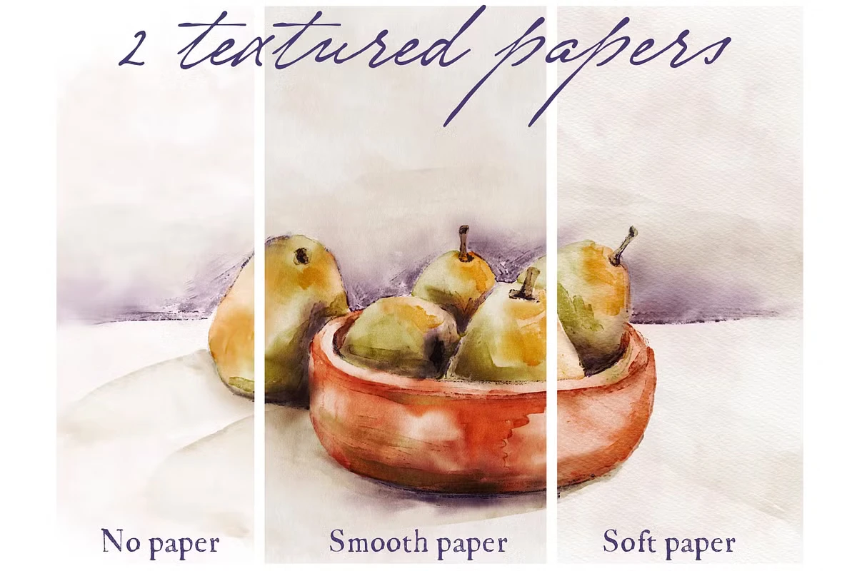 Pro Watercolor - Procreate Brushes 3 Pro Watercolor - Procreate Brushes - Image 3
