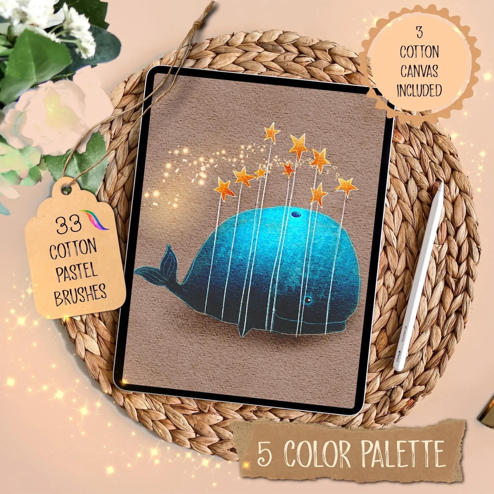 Procreate Cotton Pastel Brushes 3 4 procreate cotton pastel brushes 3 2