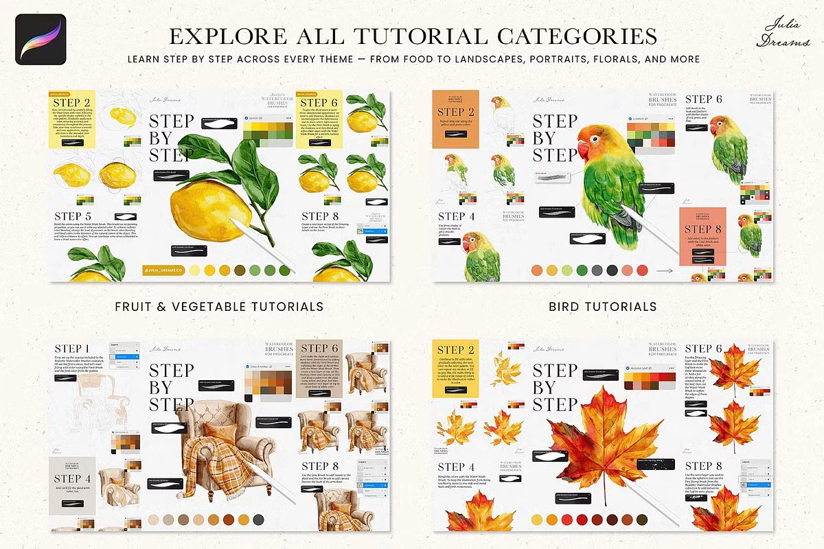 Step By Step Tutorial Bundle 5 Step By Step Tutorial Bundle - Image 5