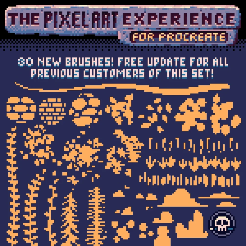 The Pixel Art Experience Brush Set for Procreate 11 The Pixel Art Experience Brush Set for Procreate - Image 11