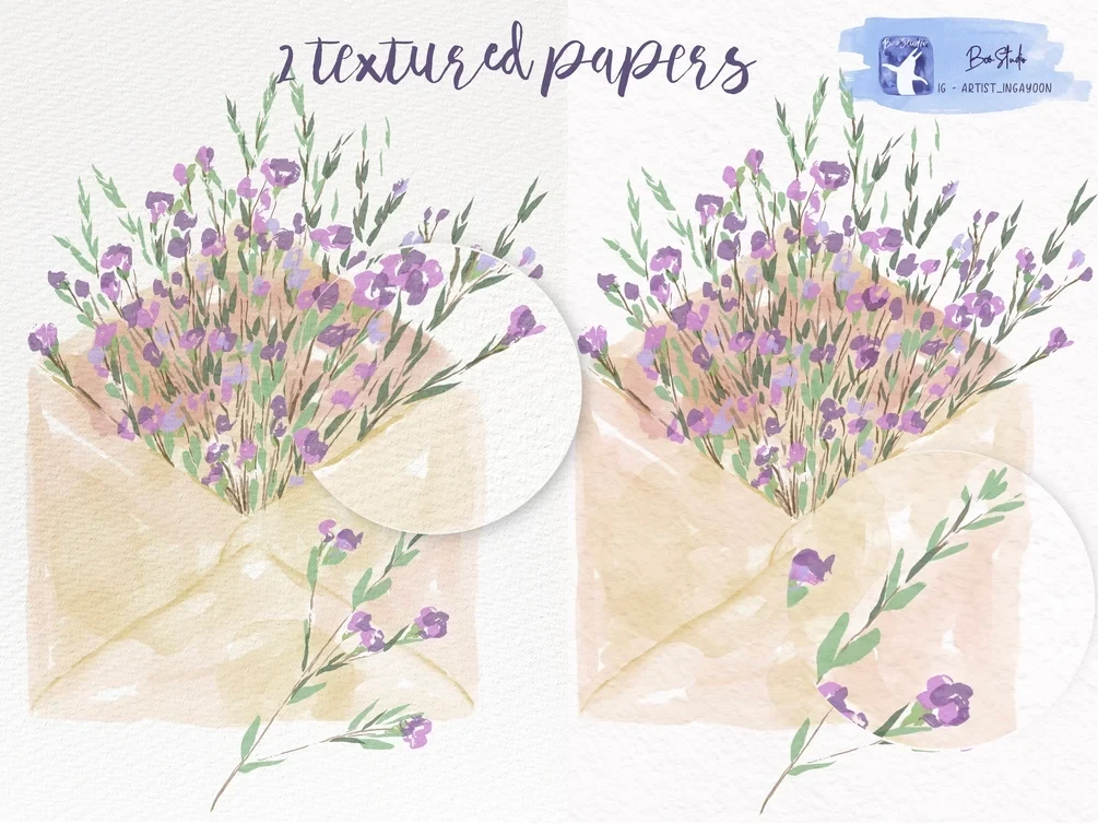 True Watercolor - digital watercolor brushes for Procreate 13 True Watercolor - digital watercolor brushes for Procreate - Image 13