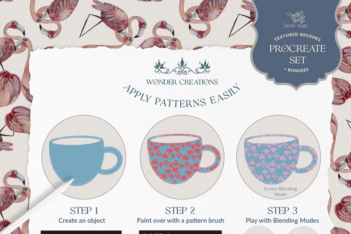 Wonder Creations Procreate Set 6 Wonder Creations Procreate Set - Image 6