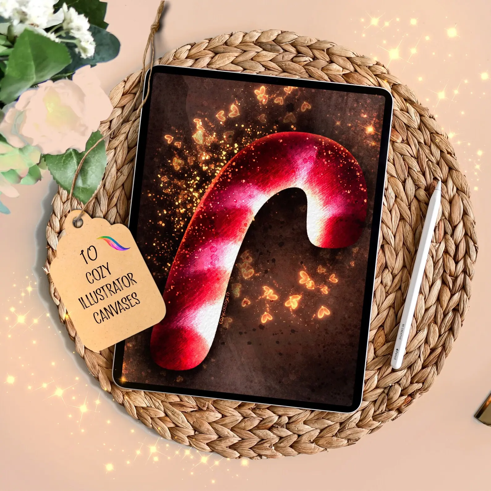 10 Premium Cozy Illustrator Canvas for Procreate 10 il 1588xn.4302762956 fdcw