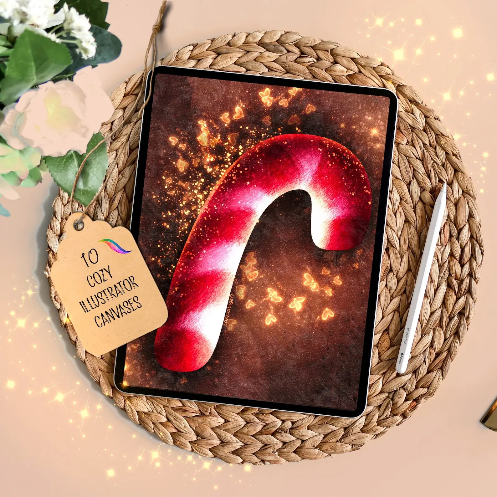10 Premium Cozy Illustrator Canvas for Procreate 11 il 1588xn.4350153989 lwl4