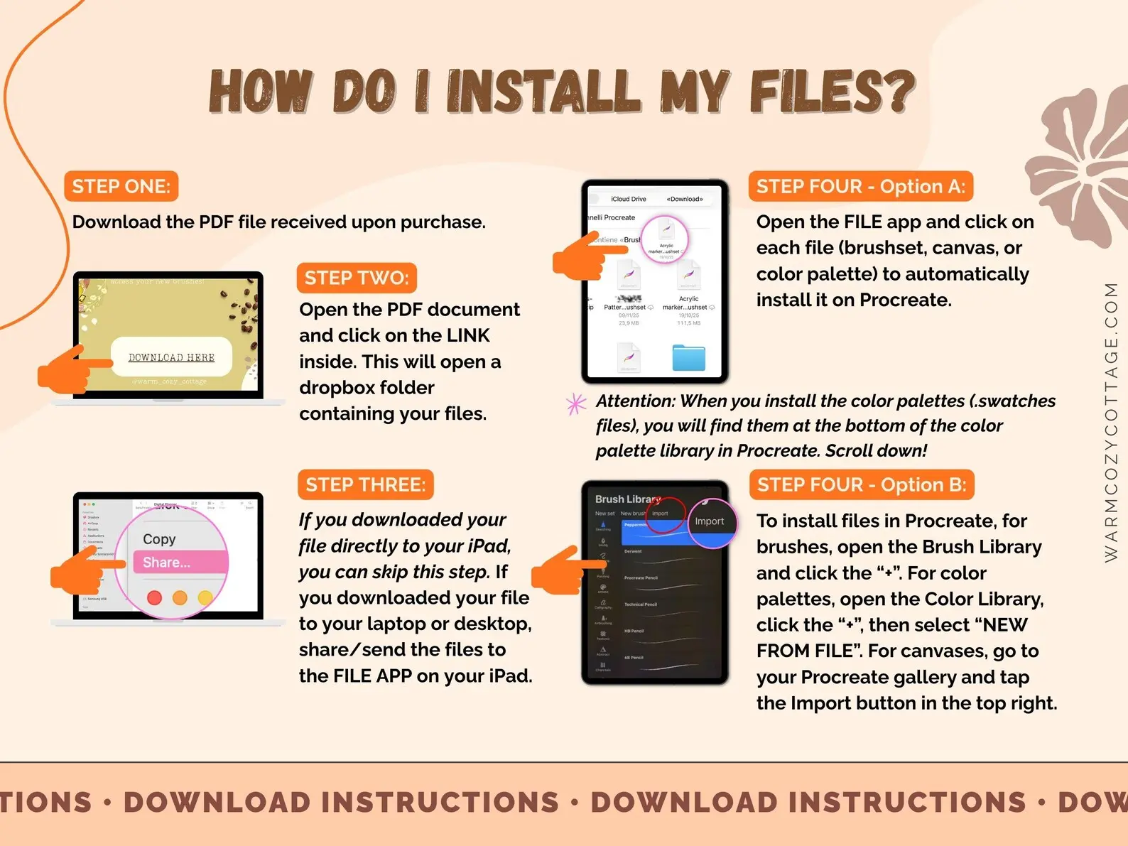 10 Premium Cozy Illustrator Canvas for Procreate 4 il 1588xn.7500287467 62ez