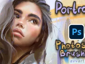 💎 photoshop portrait mega brushpack by avvart