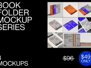 book folder mockup bundle1